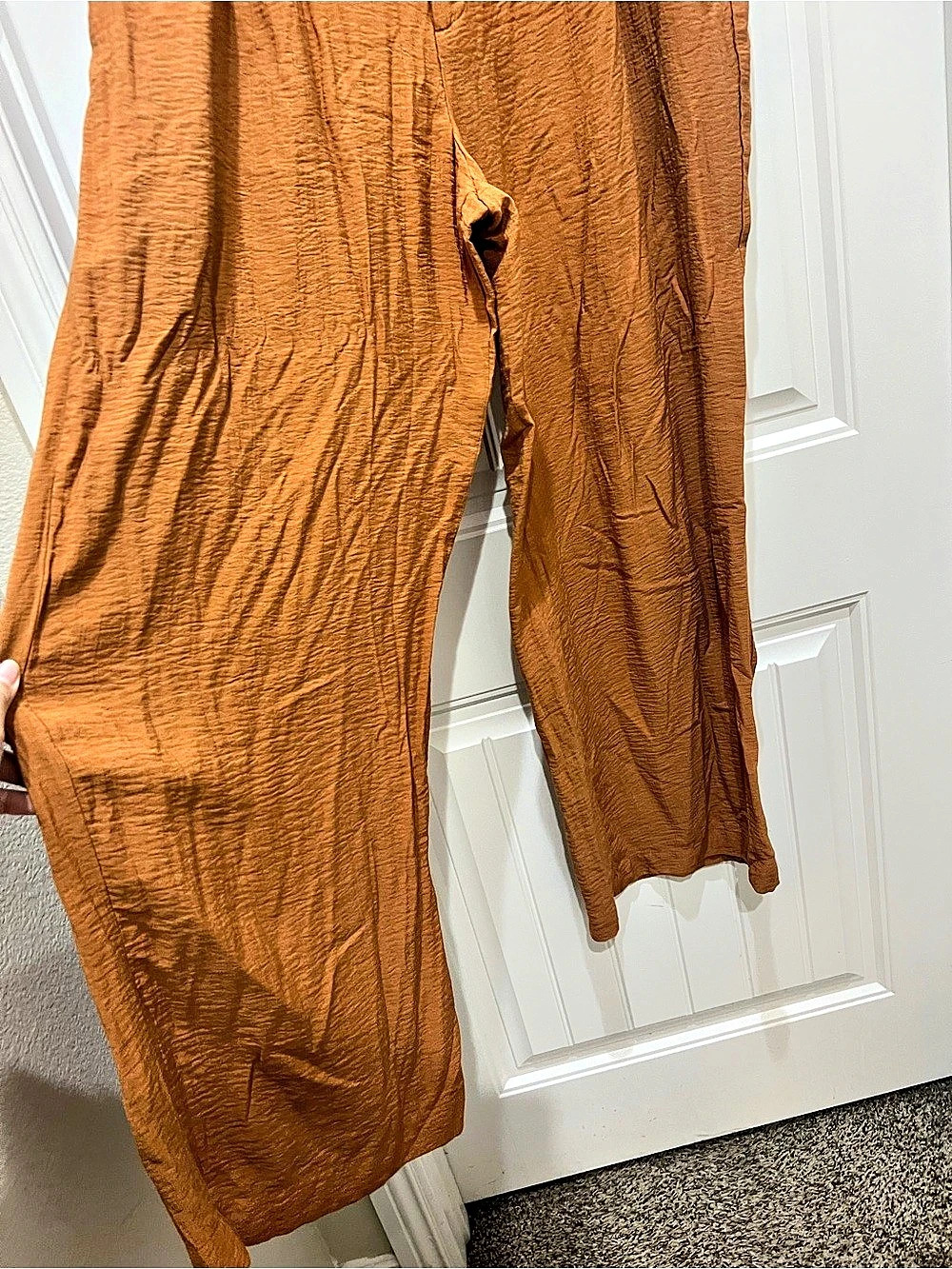 A new day Wide Leg Pants in Brown Size 16 Like New - Picture 6 of 8
